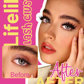 WiWiLINK California Sunset Lash Clusters on model