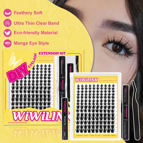 WiWiLINK California Sunset Lash Kit side view with packaging