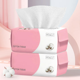WMQL 100 Count Disposable Face Towels front view packaging