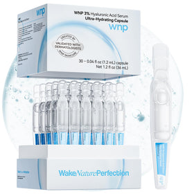 WNP Hyaluronic Acid Serum 30 Ct front view of packaging