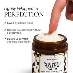 Wonderfat Fragrance Free Whipped Tallow Balm ingredients list