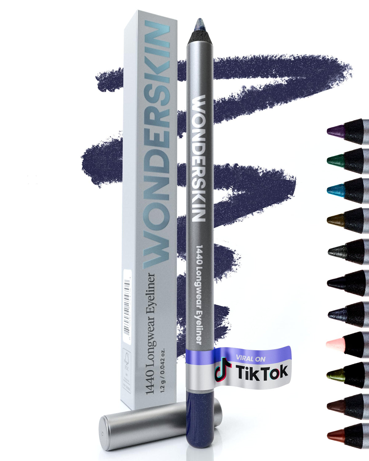 Wonderskin 1440 Longwear Eyeliner Pencil front view