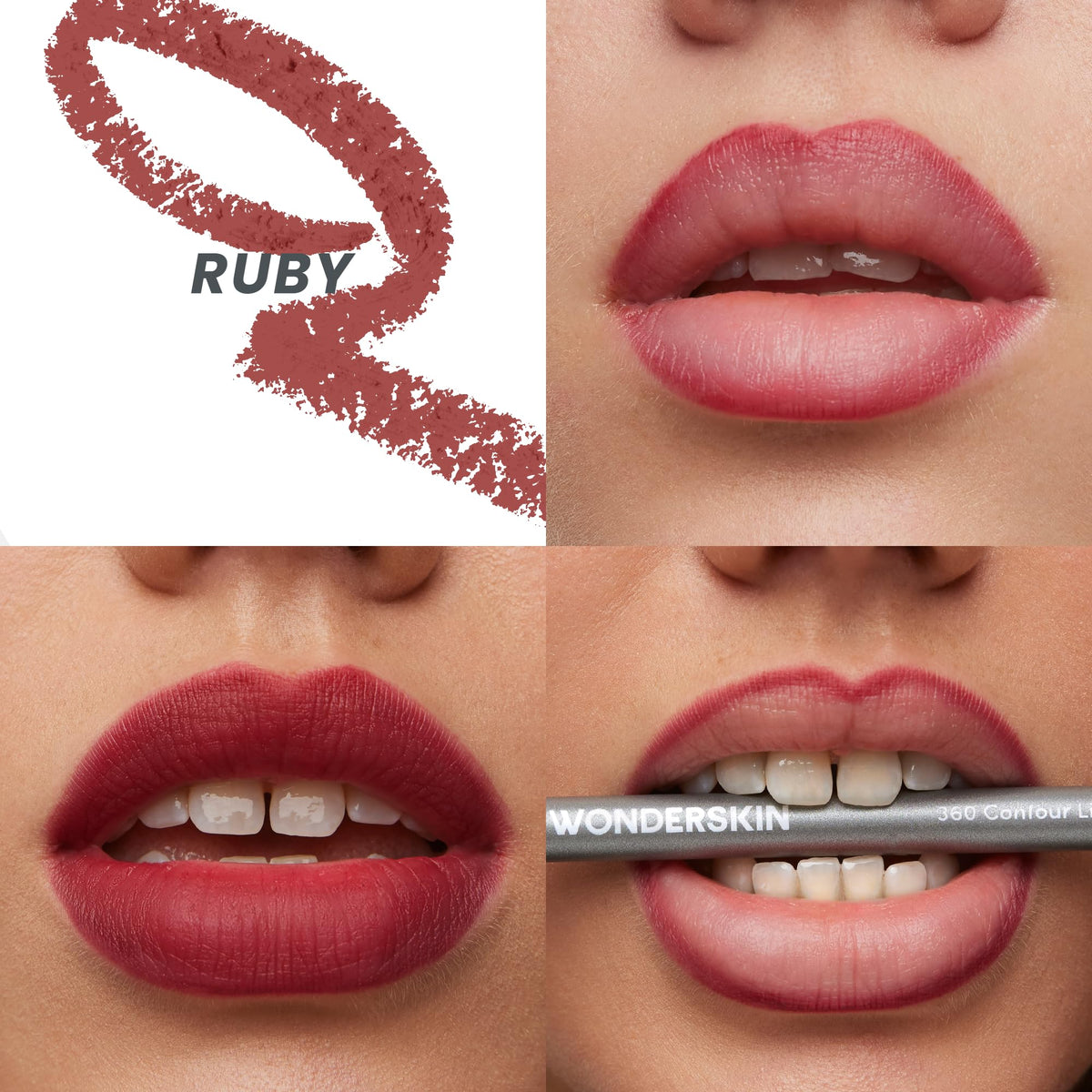 Wonderskin 360 Contour Lipliner Pencil close-up of tip