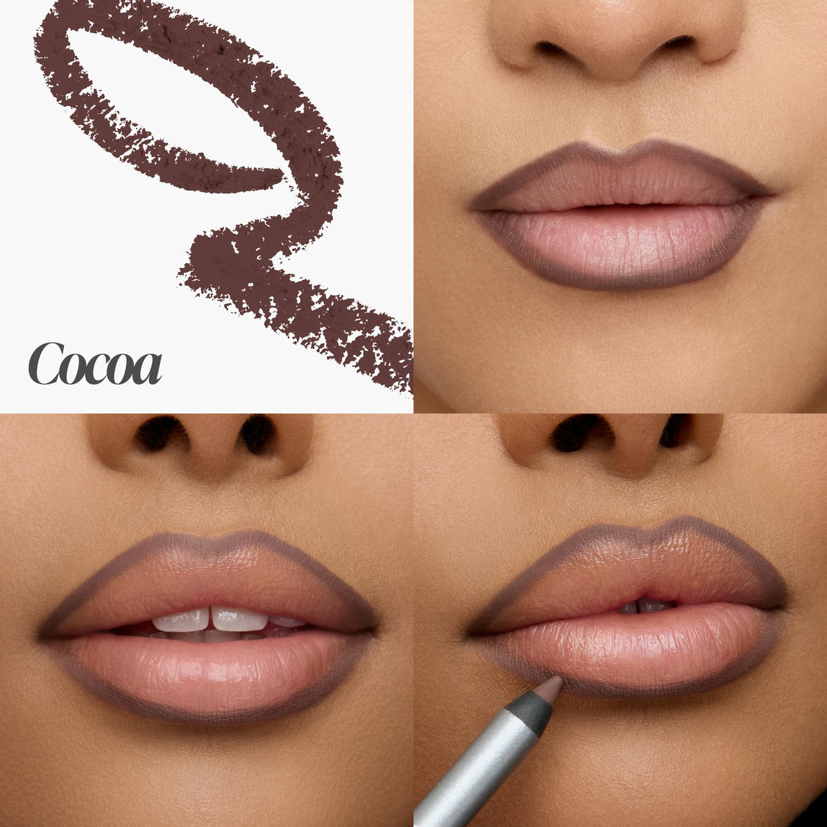 Wonderskin 360 Contour Lipliner Pencil swatch on skin