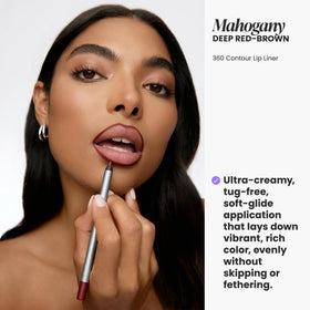 Wonderskin 360 Contour Lipliner Pencil swatch on skin