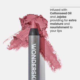 Wonderskin 360 Contour Lipliner Pencil swatch on skin