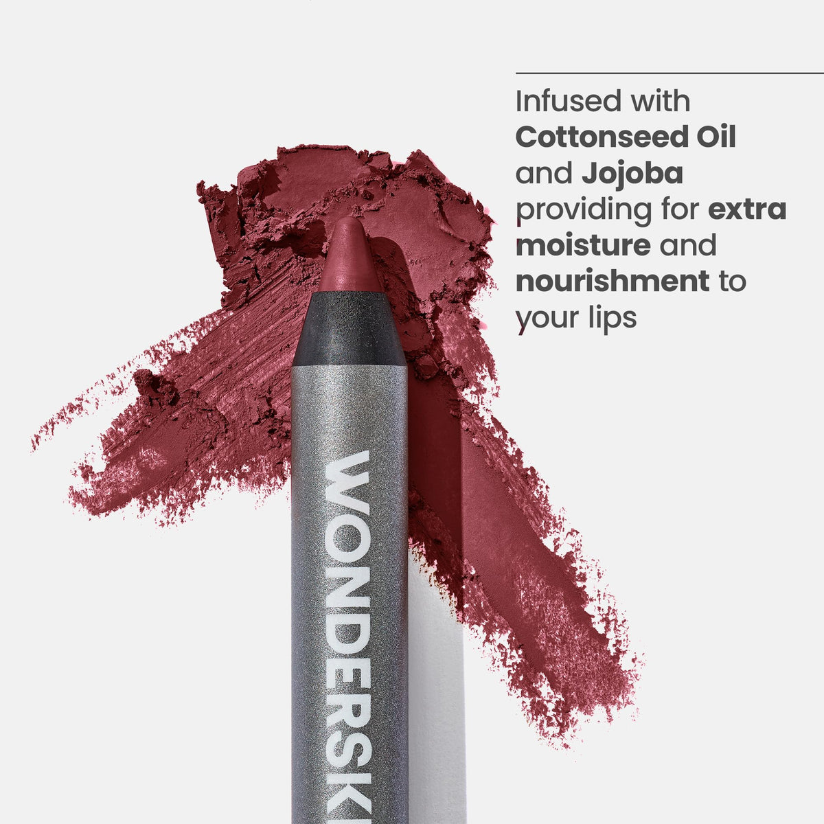Wonderskin 360 Contour Lipliner Pencil swatch on skin