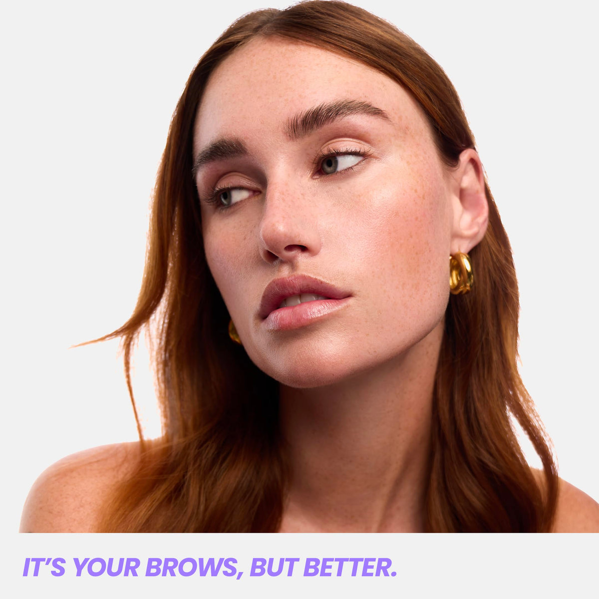 Wonderskin Eyebrow Stain 40g texture on a brush