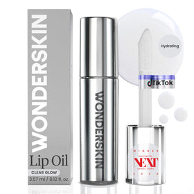 Wonderskin Lip Oil Rehab Serum clear lip oil front view
