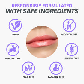 Wonderskin Lip Oil Rehab Serum close-up of texture