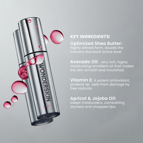 Wonderskin Lip Oil Rehab Serum in lifestyle setting
