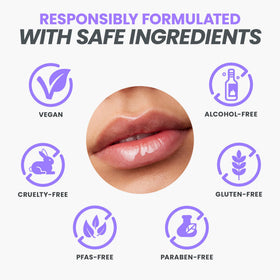 Wonderskin Lip Oil Rehab Serum with applicator close-up