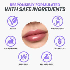 Wonderskin Lip Oil Rehab Serum with natural ingredients