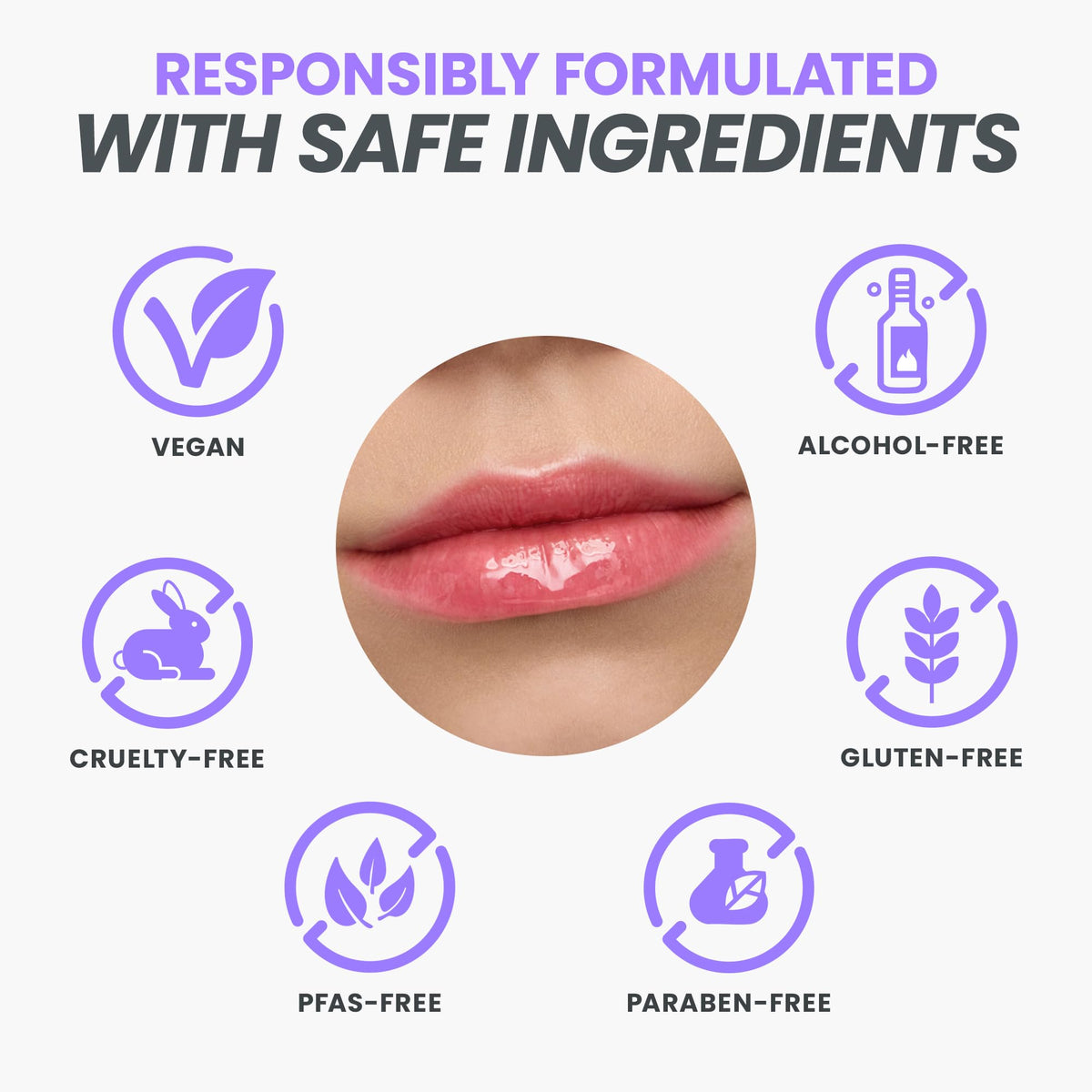 Wonderskin Lip Oil texture on hand
