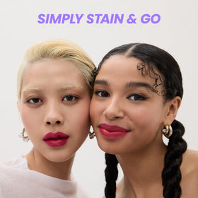 Wonderskin Lip Stain application process