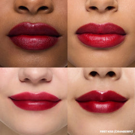 Wonderskin Lip Stain application process with Lip Stain Masque