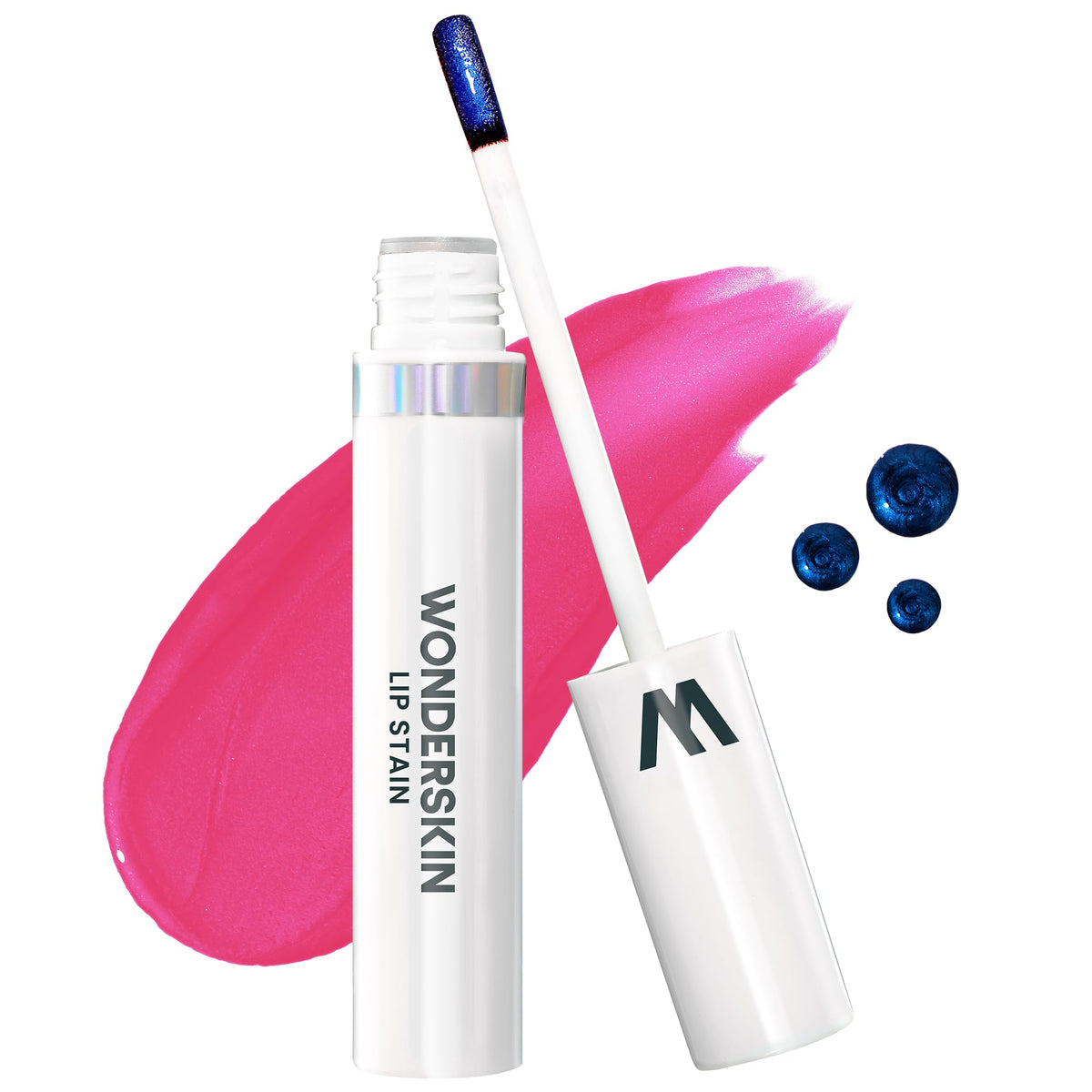 Wonderskin Lip Stain front view with packaging