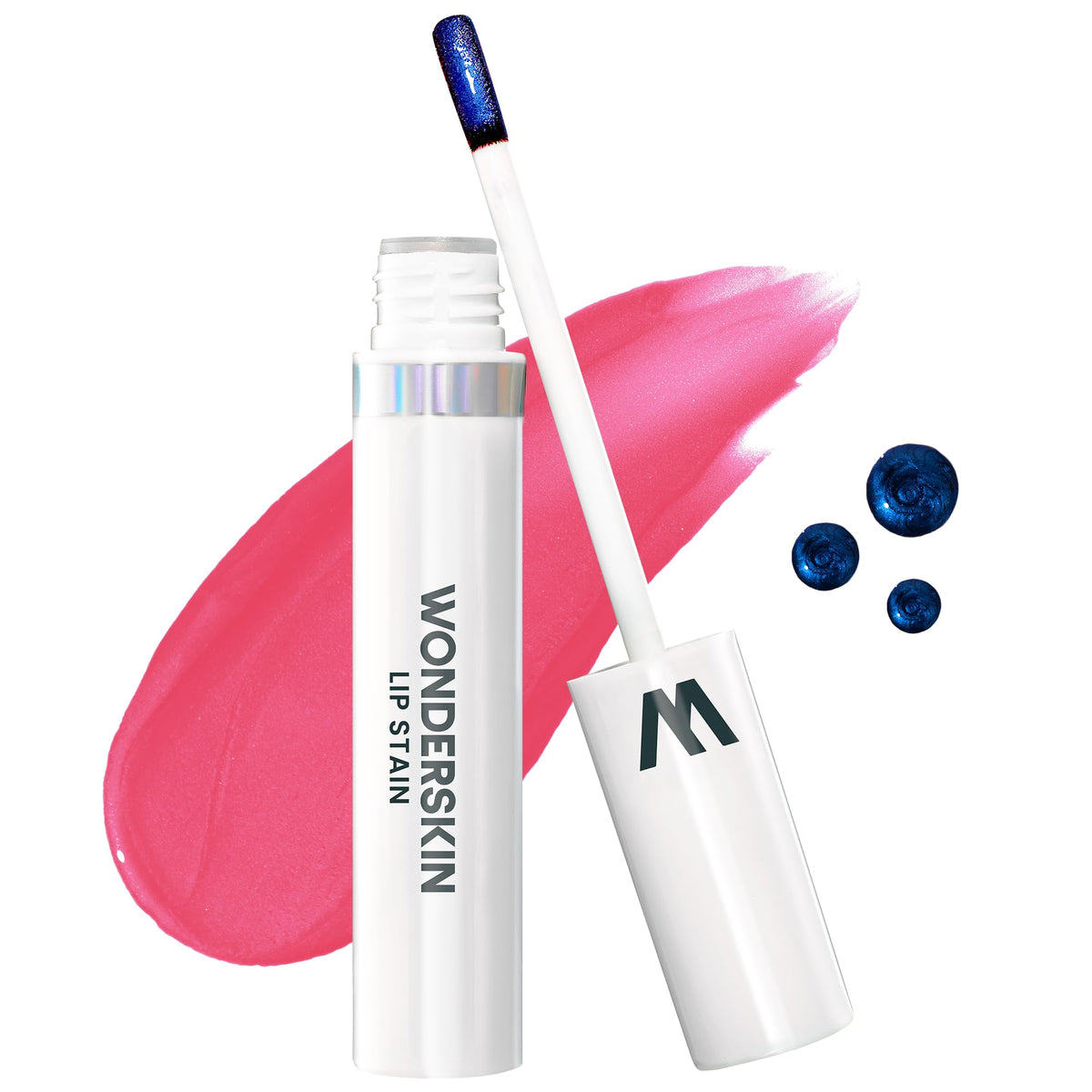 Wonderskin Lip Stain front view with packaging