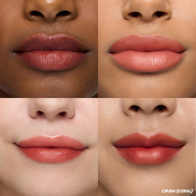 Wonderskin Lip Stain in shade nude on lips