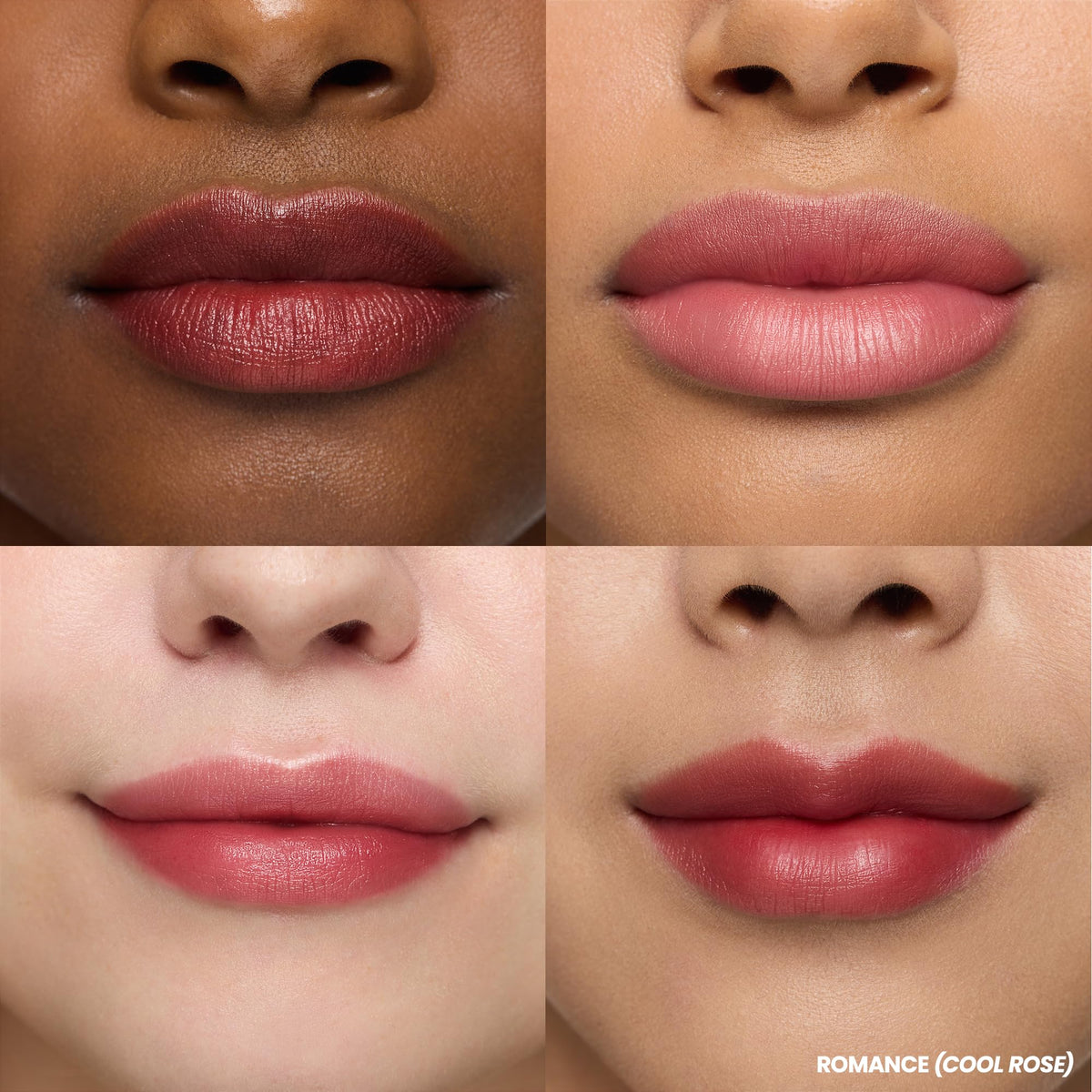 Wonderskin Lip Stain Kit application process on lips