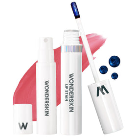 Wonderskin Lip Stain Kit front view with shades displayed