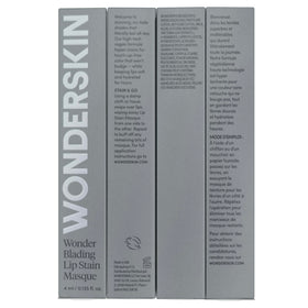 Wonderskin Lip Stain packaging details