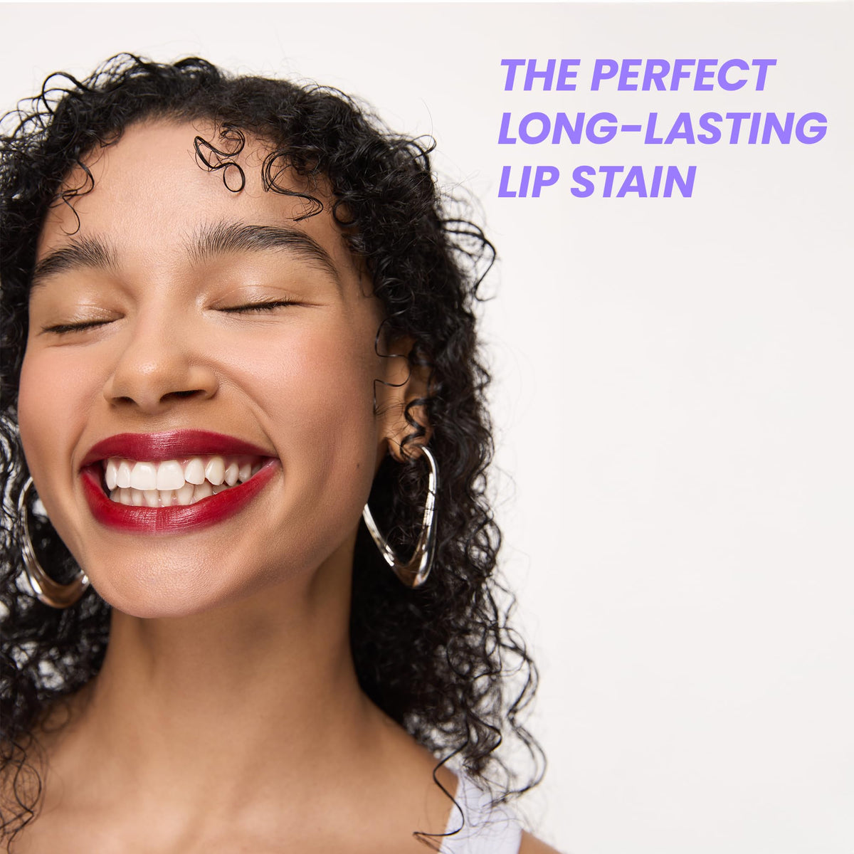 Wonderskin Lip Stain swatches on skin