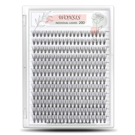 WONSIS 20D Lash Clusters 240 pcs front view