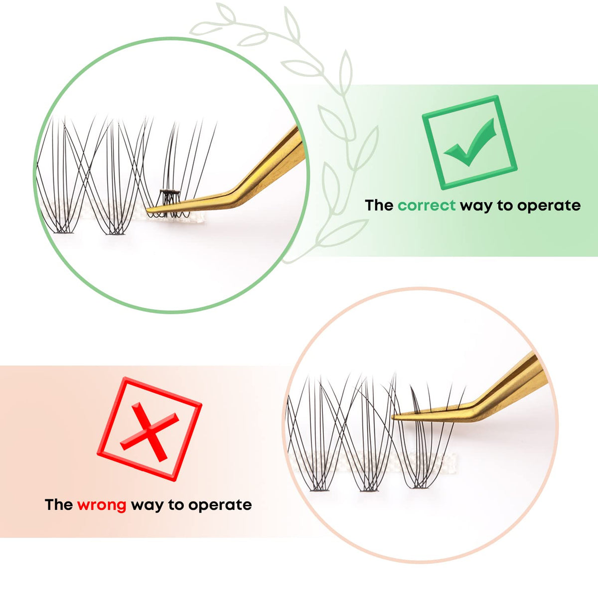 WONSIS Individual Lashes packaging with mixed lengths