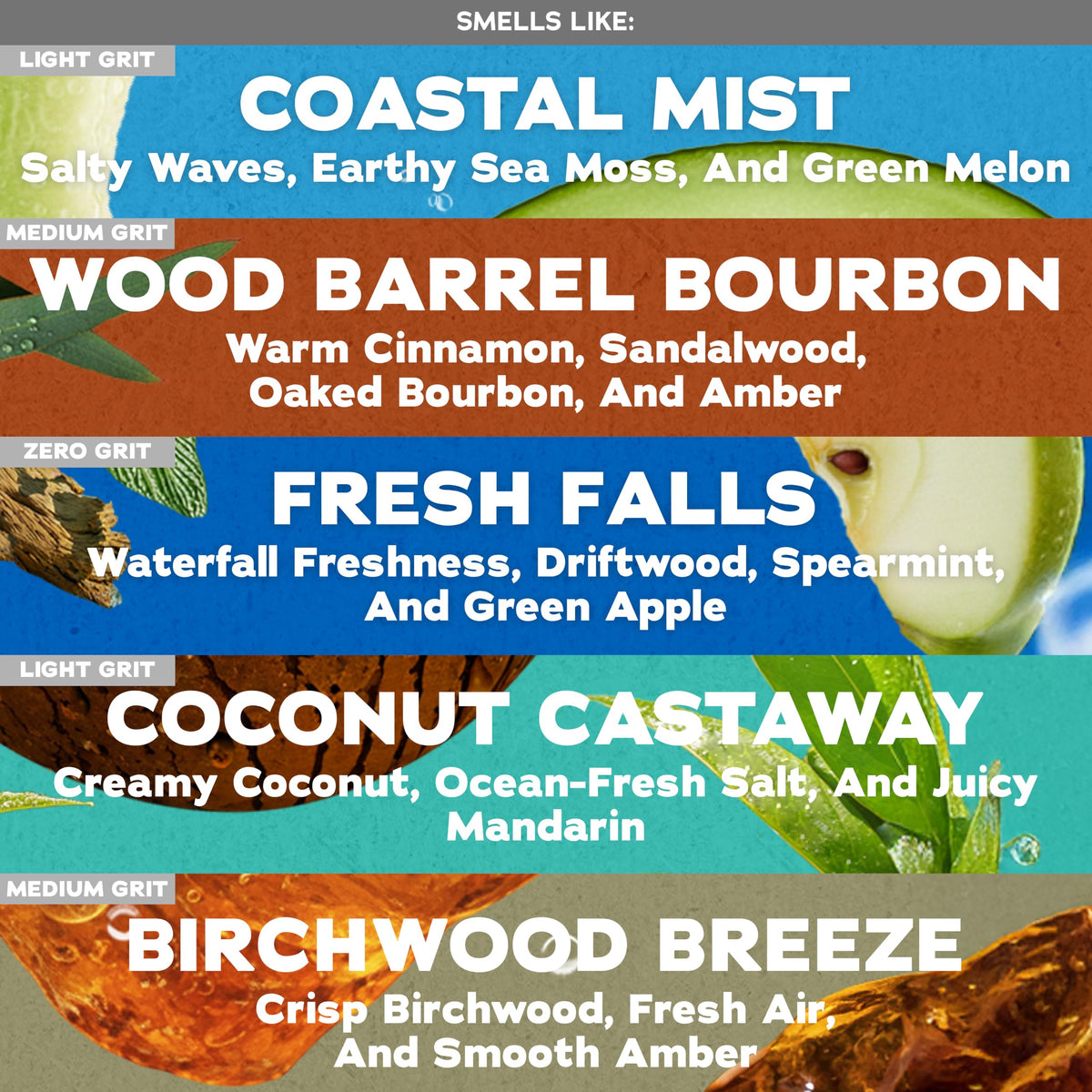 Wood Barrel Bourbon bar soap from Dr. Squatch front view