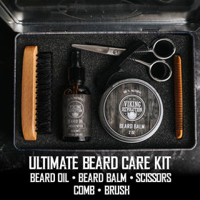 Wooden Boars Hair Beard Brush from Viking Revolution