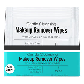 World Amenities Makeup Remover Wipes package front view