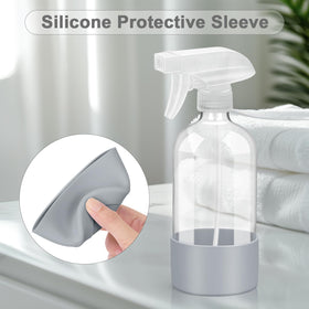 Worldgsb Glass Spray Bottle 16 oz in mist mode with fine spray