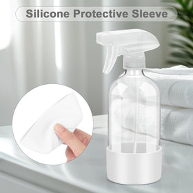 Worldgsb glass spray bottle with fine mist spray in use