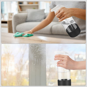 Worldgsb Glass Spray Bottles 16 oz in a gardening setting
