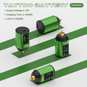 Wormhole Tattoo Gun Kit with manual and accessories