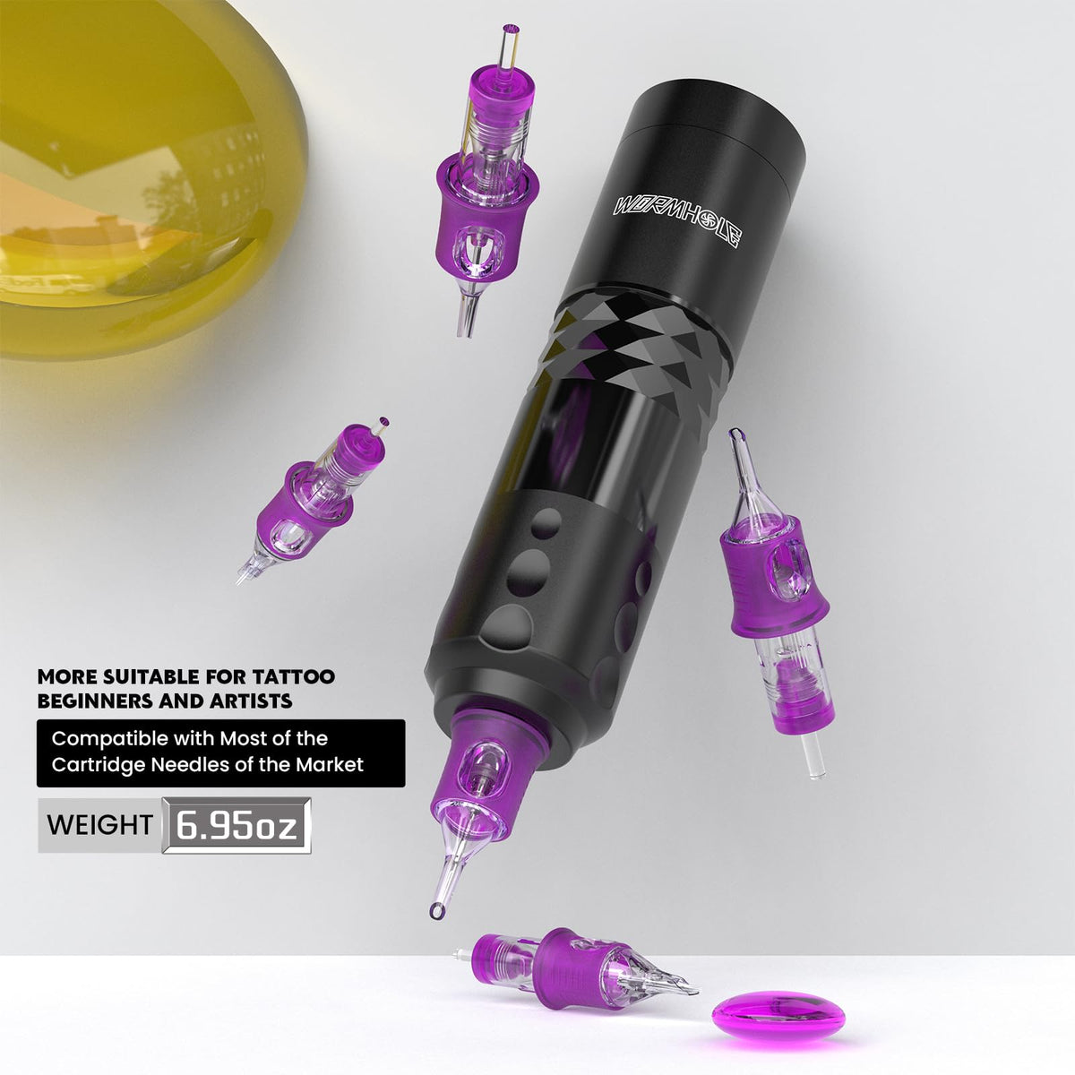 Wormhole Tattoo kit with all items displayed together