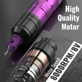 Wormhole Tattoo Wireless Gun with rechargeable battery