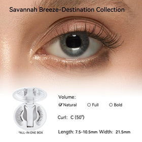 WOSADO Magnetic Eyelashes applicator and lashes side view