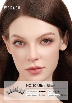 WOSADO Magnetic Eyelashes kit contents displayed