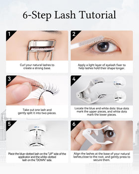 WOSADO Magnetic Eyelashes lightweight texture