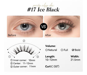 WOSADO Magnetic Eyelashes side view