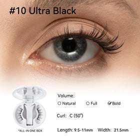 WOSADO Magnetic Eyelashes with applicator and packaging