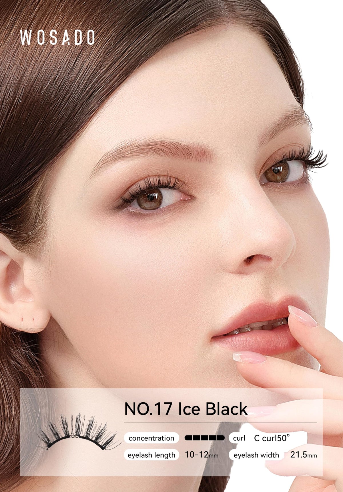 WOSADO Magnetic Eyelashes with applicator kit
