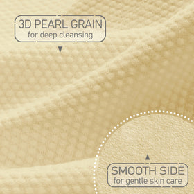 WOWOTEX Bamboo Rayon Disposable Face Towels in bathroom setting