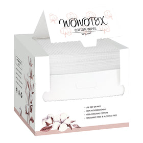 WOWOTEX Disposable Face Towels box with 50 pieces