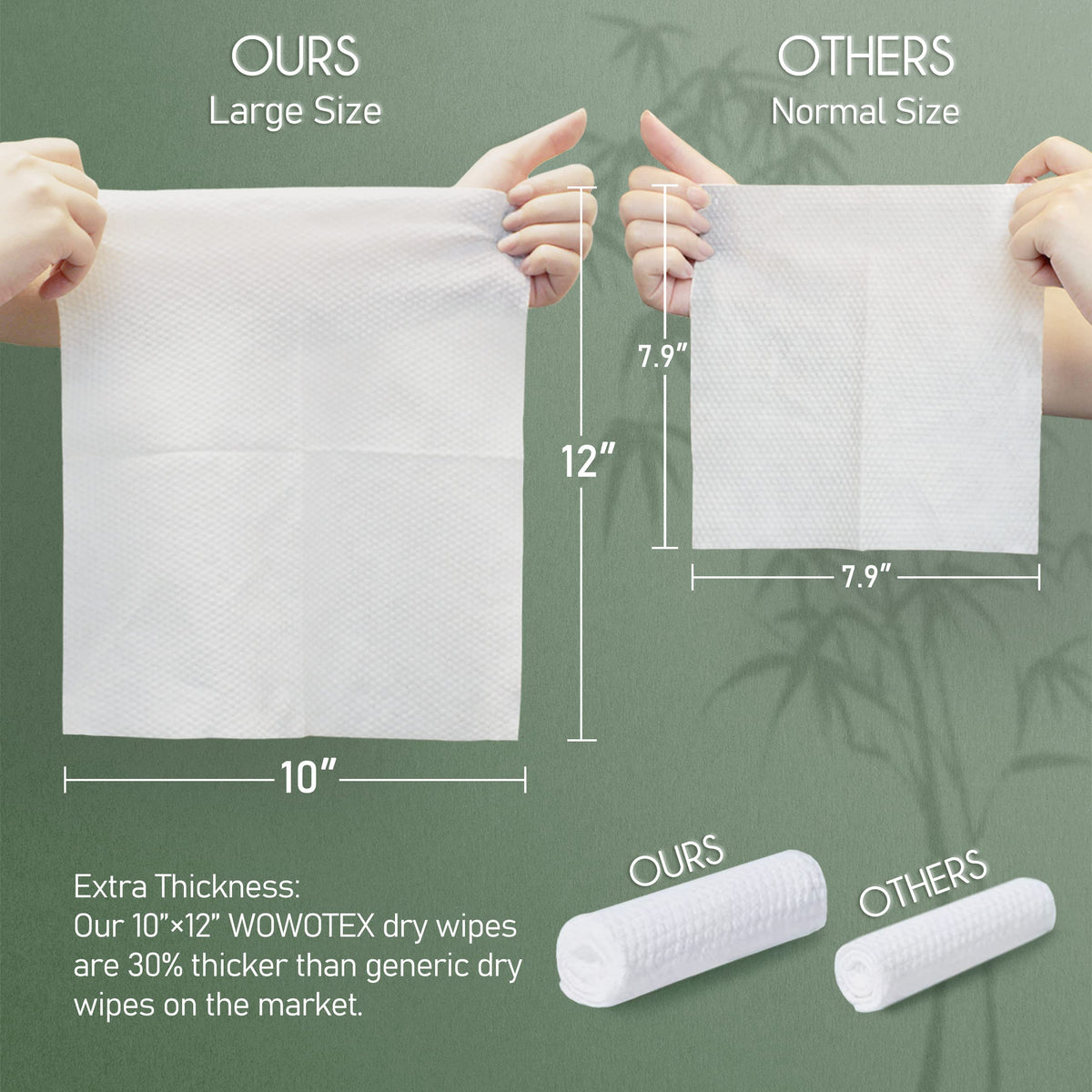 WOWOTEX face towel packaging with two boxes