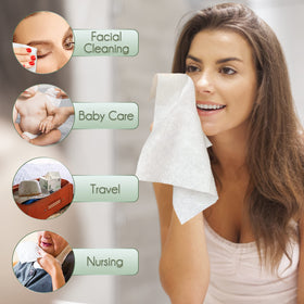WOWOTEX face towels suitable for sensitive skin use