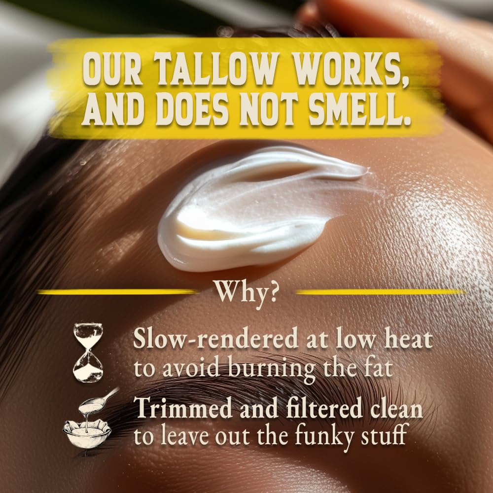 Wrath & Remedy Organic Beef Tallow Honey Balm with fresh citrus