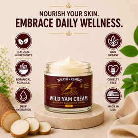 Wrath & Remedy Wild Yam Cream ingredients list